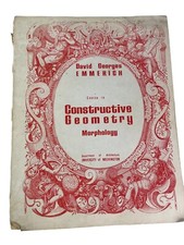 Constructive Geometry Morphology David George...