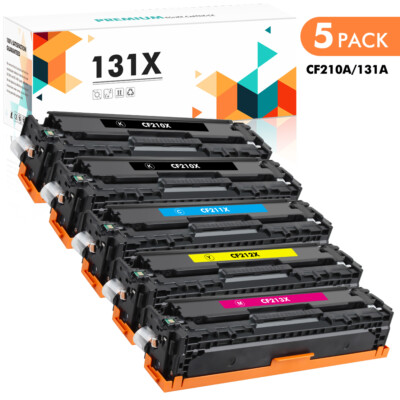 CF210X Toner Fit For HP 131A CF210A LaserJet Pro 200 Color MFP M251nw M276nw lot