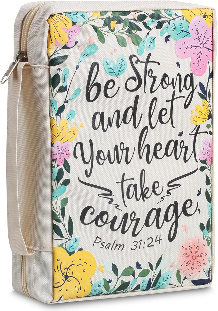 Bible Cover Case Bag Holder for Study with Canva Design  