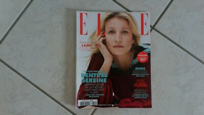 ALEXANDRA LAMY - Zeitschrift ELLE - Magazin - französische Mode - August 2020 - Nr. 3896