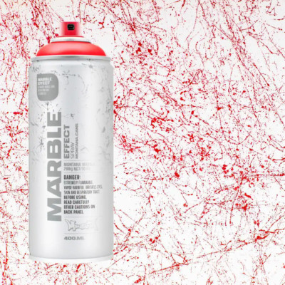 10 Oz. MARBLE EFFECT Spray Paint, Red - WE DO NOT SHIP TO CALIFORNIA