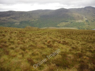 Foto 6x4 Pisten führen hinunter nach Glen Cannich Allt Charaidh mit Blick über c2011