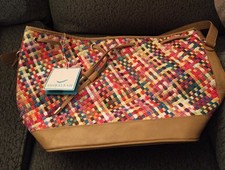 Shiraleah Positano Bucket Bag In Multicolor New!
