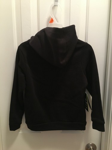 Realtree Black Hoodie Youth Size S-M Logo Graphic Front Lined Hood Pullover Soft - Picture 9 of 14
