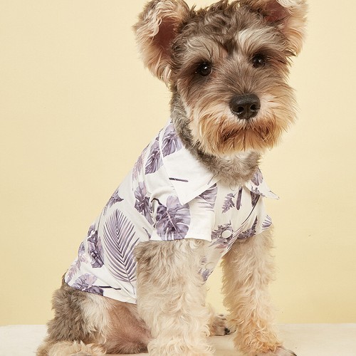 Summer Pet Cat Dog T-shirt Clothes Beach Style Shirt Vest for Puppy Chihuahua✔ - Picture 6 of 35