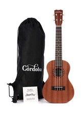 Cordoba Concert Ukulele Player Pack with Travel Bag