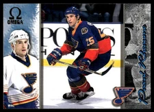 1997-98 Pacific Omega #197 Pascal Rheaume St. Louis Blues Rookie Hockey Card