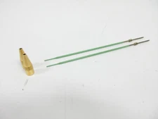 2x TECAN STANDARD PROBE WITH LOCKNUTS ~ 30055731 OMNI ROBOTIC SYSTEM