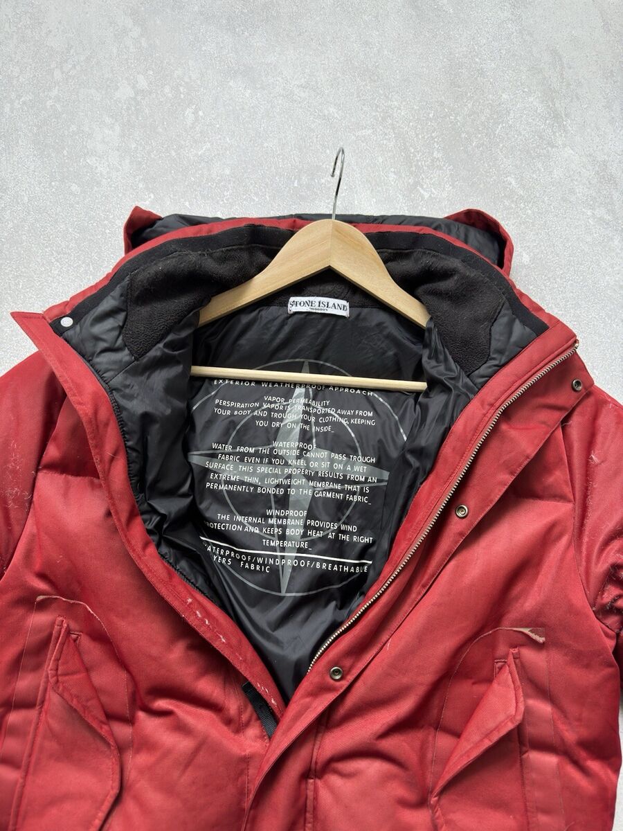 Vintage Stone Island 2009 Waterproof Puffer Down Jacket 90s Vintage Stone Island 2009 Waterproof Puffer Down Jacket 90s