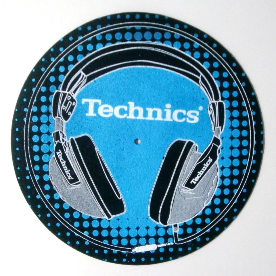 1 par de auriculares Slipmats Technics DMC MCANS Foto 2 de 3