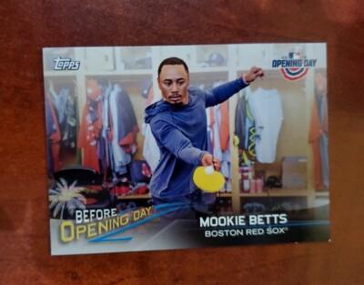 2018 Topps Opening Day Baseball Before Opening Day #BOD-MB Mookie Betts
