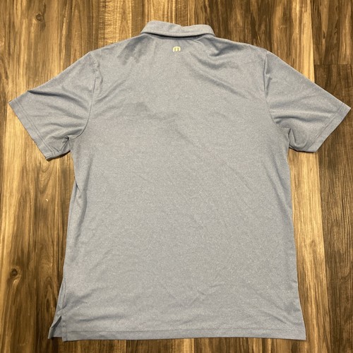 Cat Caterpillar Mens Polo Shirt L Classic Pullover Short Sleeve Regular Fit Blue - Picture 9 of 10