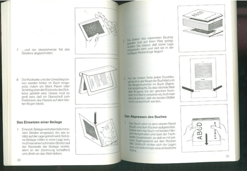 Buchbinden - Schritt für Schritt ***TOP*** -W001D - Bild 3 von 4