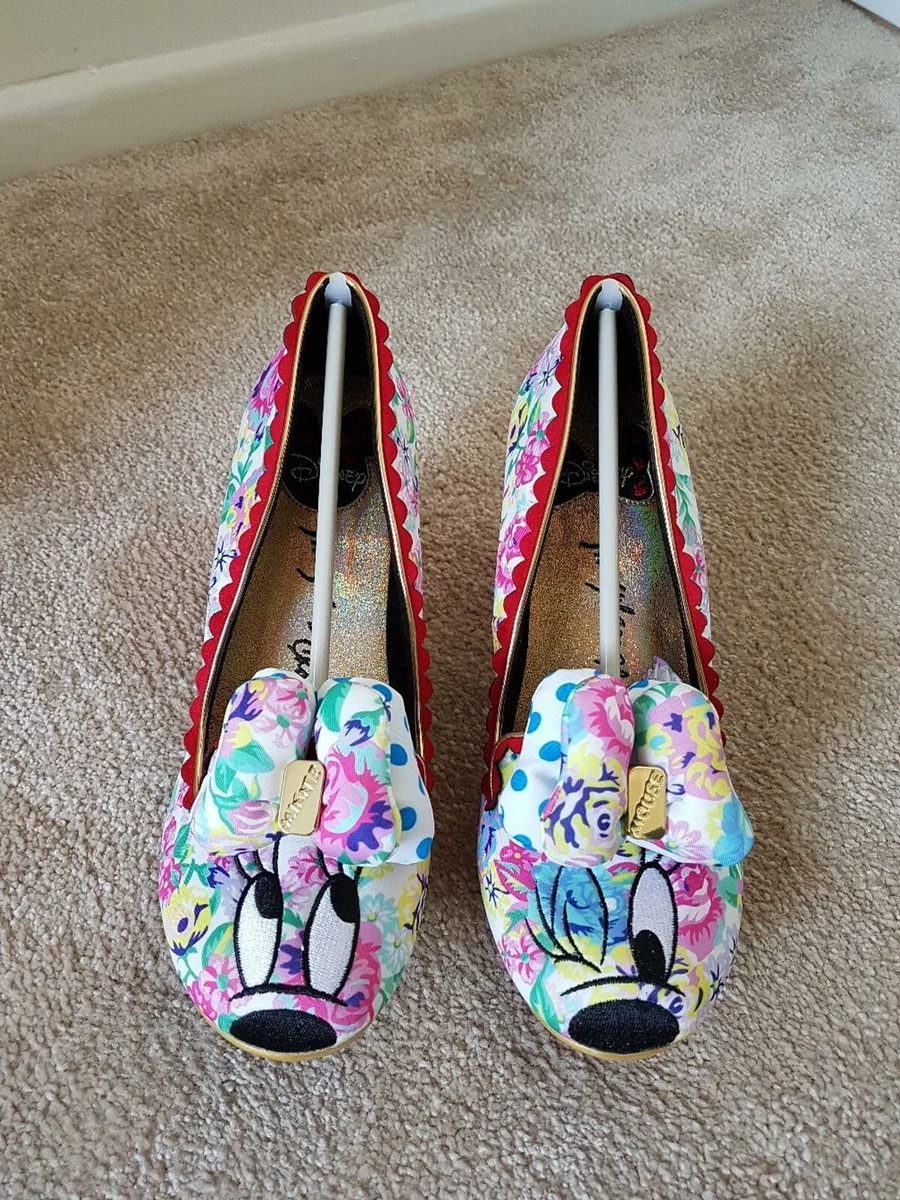 Irregular Choice Disney Minnie Mouse Floral Heels