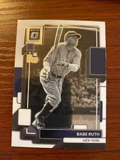2022 Panini Optic New York Yankees Babe Ruth #194 Base