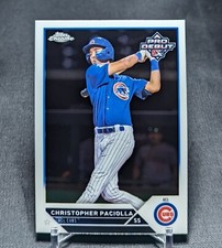 Christopher Paciolla Chrome Prospect Rookie 2023 Topps Pro Debut Card #PDC-195 