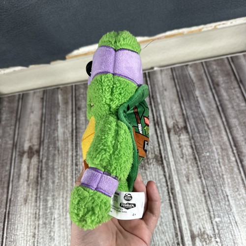 Fuggler TMNT Plush Doll Teenage Mutant Ninja Turtles Donatello Purple Monster - Picture 3 of 8