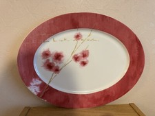 Vista Alegre Portugal Arigato Porcelain Large Oval Serving Platter Plate