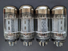 Tubes 6P3S-E (6L6 /5881/6L6G)  Reflector  4pcs Tested MATCHED  QUAD