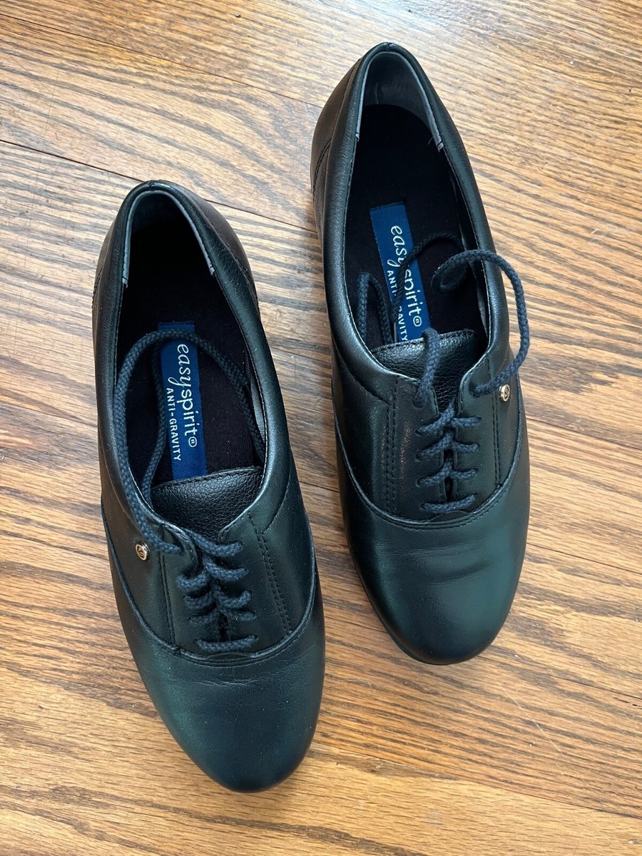 easy spirit ladies dress shoes e360 Womens Sz 9 M Black WedgeSlip on Comfort Man Made sole. Womens Easy Spirit Dress Shoes