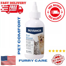Cat Dog Ear Drops Infection Antibiotic Treatment Medicine Yeast Fungus Itching