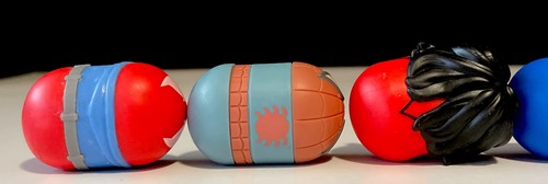 RARE!Disney Marvel Tsum Tsum Spider-Man Figures ALL LARGE Set Of 6 Jakks Pacific - Picture 11 of 14