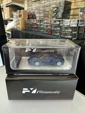 FERRARI ENZO BLUE TOUR DE FRANCE 1/64 DIECAST CAR BY FINDCLASSICALLY FY 300 MADE