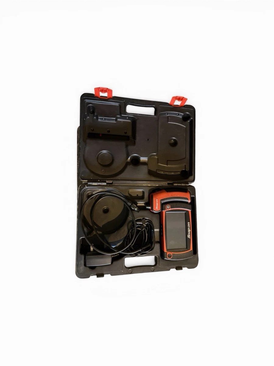 Telecamera endoscopica industriale con illuminazione, schermo LCD da 4,3 pollici, telecamera digitale HD impermeabile per l'ispezione delle fognature con 8 LED e cavo semirigido da 20 metri