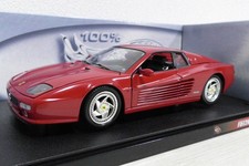 item  1 18 Hot Wheels Ferrari 512M Red