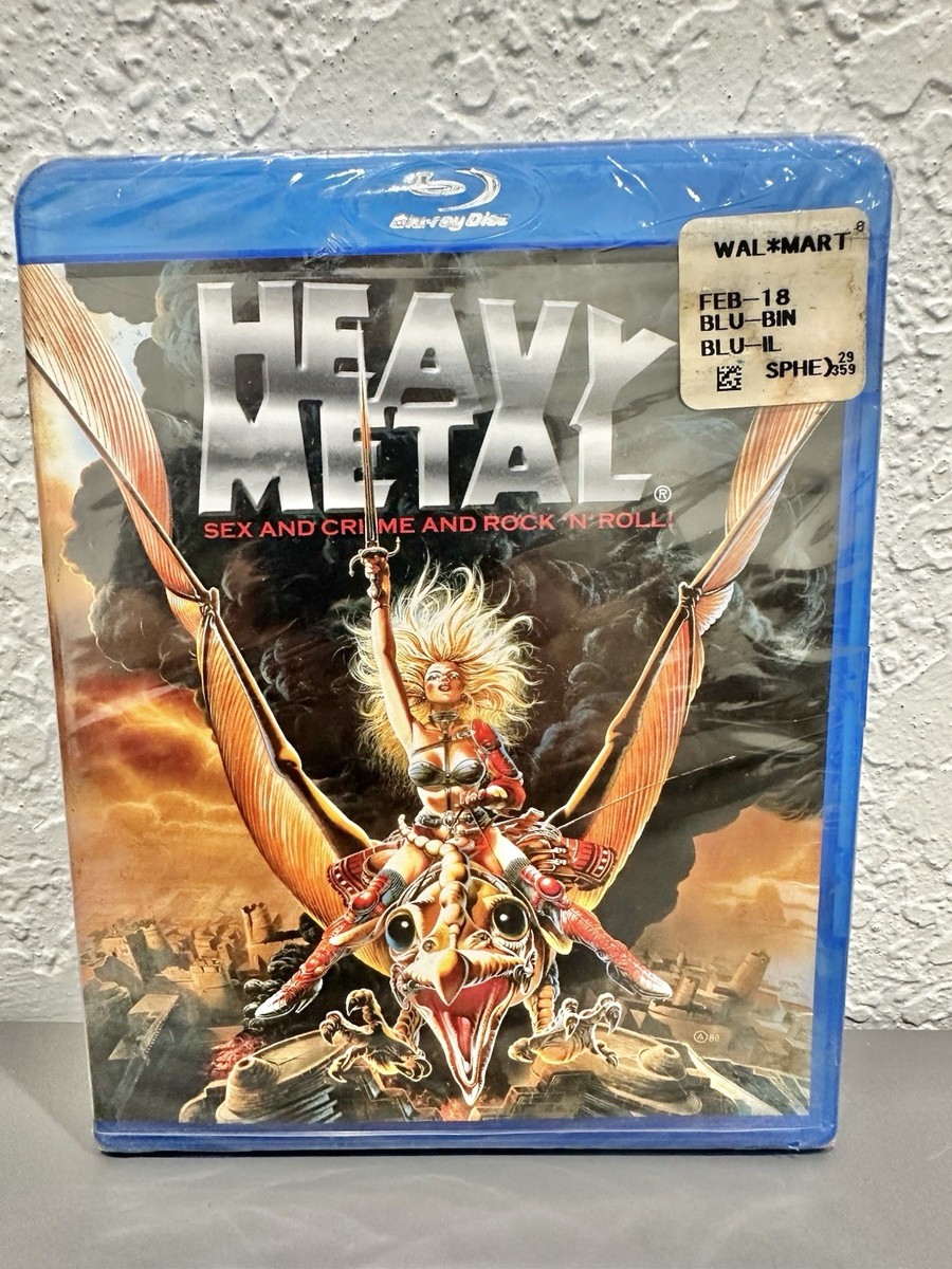 Heavy Metal (Blu-ray, 1981) - Animation Classic - (Loose Disc) New