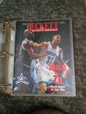 Shaquille O'Neal Alonzo Mourning Beckett Basketball Magazine April 1994 