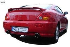 FOX Komplettanlage ab Kat Hyundai Coupe GK 2.7l 2002-2006 je 1x100mm Absorber