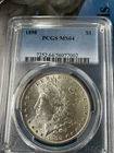 1898 Morgan Silver Dollar PCGS MS64