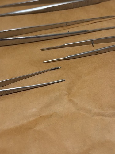 Medical Surgical Stainless Steel Forceps Lot 067 Surgical Instruments - Picture 4 of 11