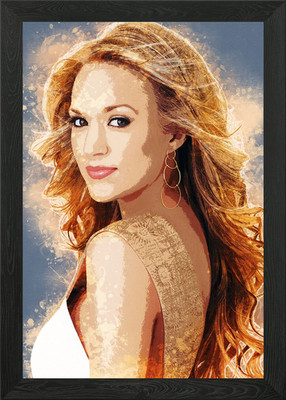Carrie Underwood Gerahmtes Wandbild Poster Leinwanddruck Bild
