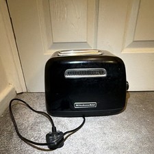 KitchenAid 5KMT2115BOB 2 Slice - Classic Toaster Black/Silver Working condition