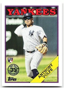 🔥 2023 Topps Update #88US-50 Anthony Volpe 1988 Topps 35th Anniversary