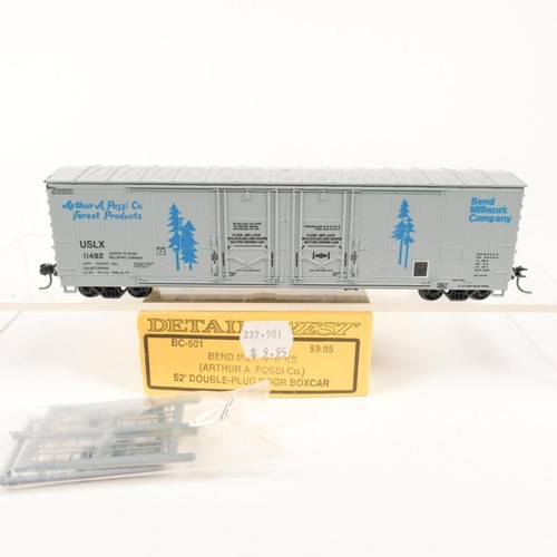 Detalles Coche caja doble puerta enchufable West HO Scale Bend Millwork USLX 52' BC-501 - Imagen 2 de 5
