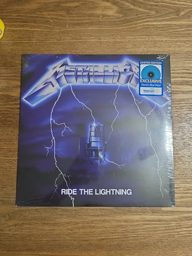 Metallica Ride The Lightning (Walmart Exclusive Electric Blue Vinyl) Sealed