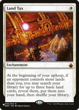 Mint/Near-Mint, English - 1 x MTG Land Tax Mystery Booster/The list