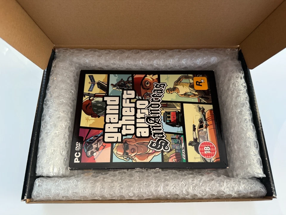 Grand Theft Auto San Andreas PC DVD - VGC CIB with Map - Tracked - Image 3 of 4