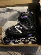 Roller Blades Purple With Light Up Wheels