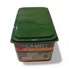 CAMO  Edge Deck Screws 0345119 Protech Coated  1-7/8" Qty 1750 Covers 500 Sq. ft