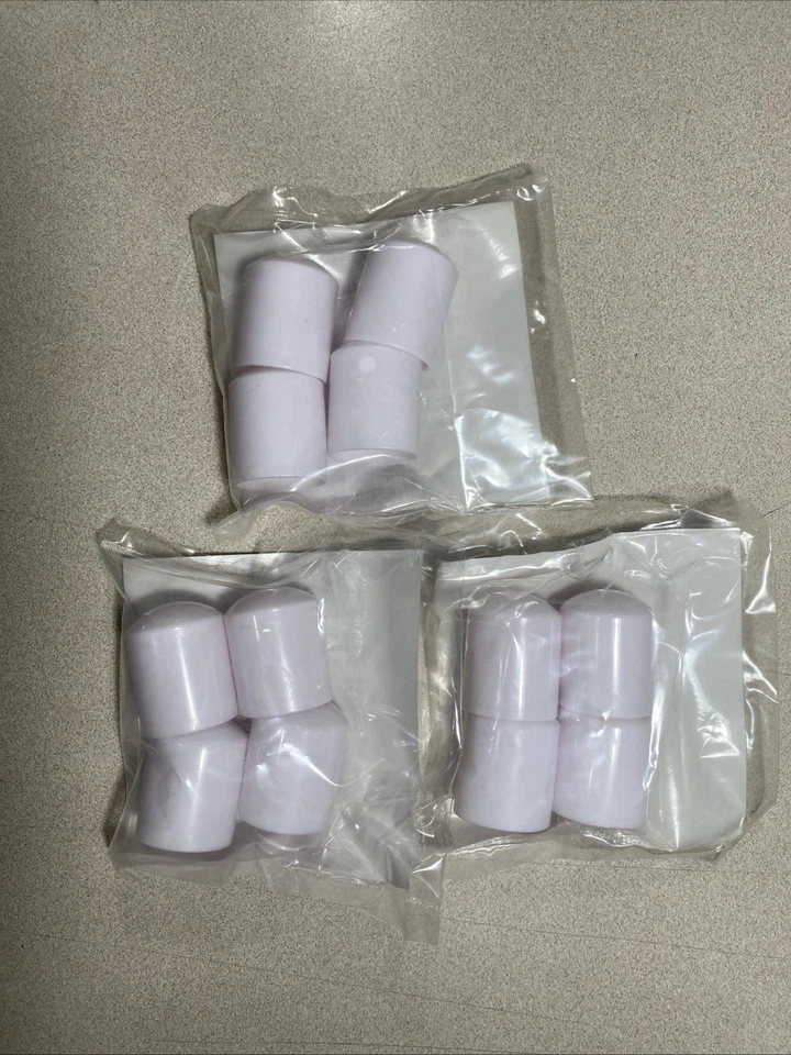 3 paquetes de herrajes Shepherd 9203 puntas de pierna de vinilo alto de 1 pulgada, paquete de 4 Foto 3 de 3