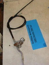 1986 84-86 HONDA TRX125 FOURTRAX oem rear brake cable parking reverse lever perc