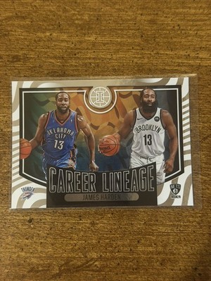 James Harden 2020-21 Panini Illusions #1 Career Lineage
