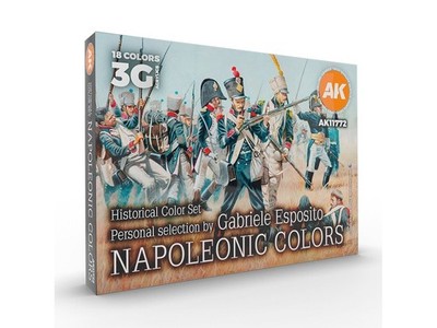 AK Interactive - Signature Set ''Gabriele Esposito'' Napoleonische Farben - 3.G...