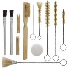 20 pc Spray Gun Cleaning Kit HVLP Air Tool Paint Gravity Detail Airbrush Parts