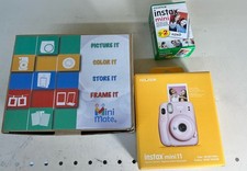 Fujifilm Instax Mini 11 Instant Camera with Accessory Kit - Blush Pink