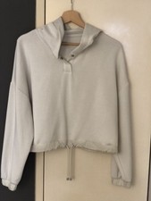 Oysho cream-colored hooded sweatshirt size S 